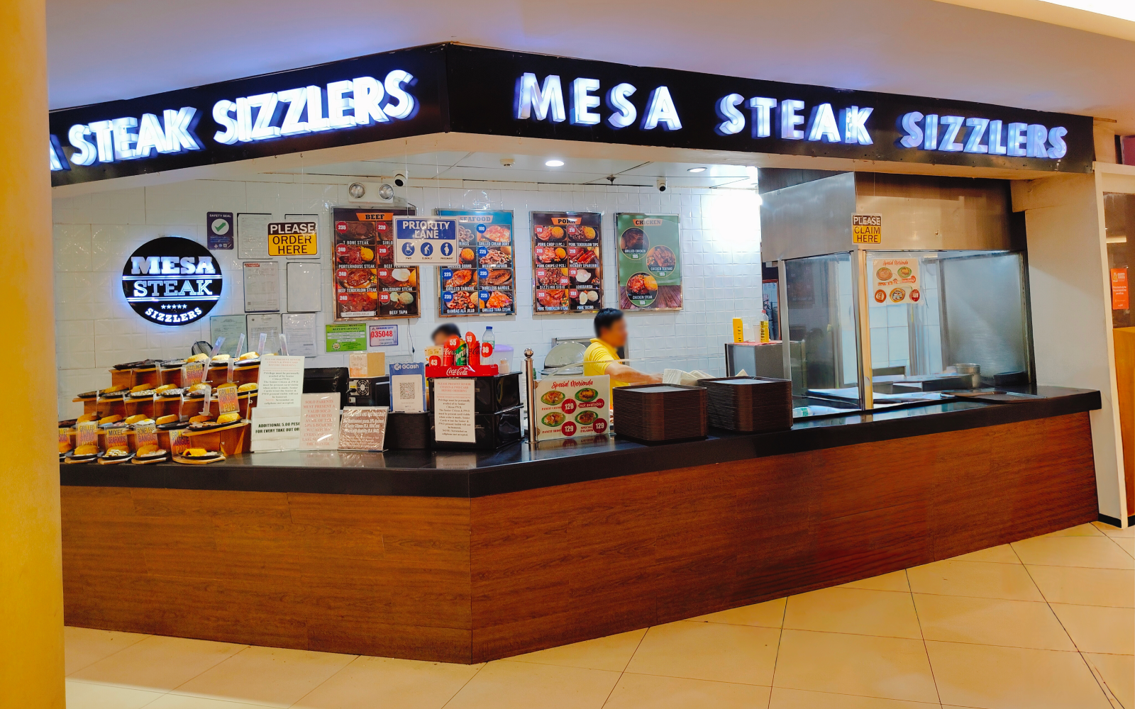 MESA STEAK SIZZLERS in TriNoma